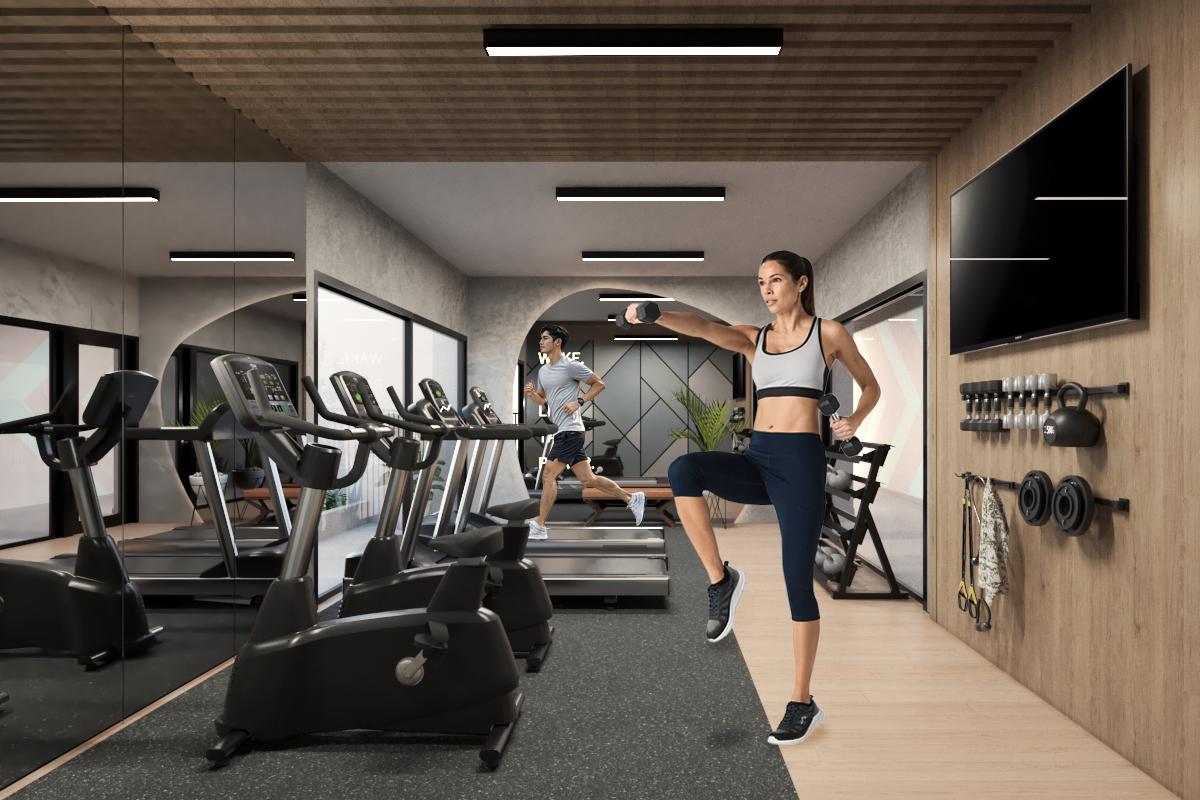 Espacio coworking del Condominio Armonía